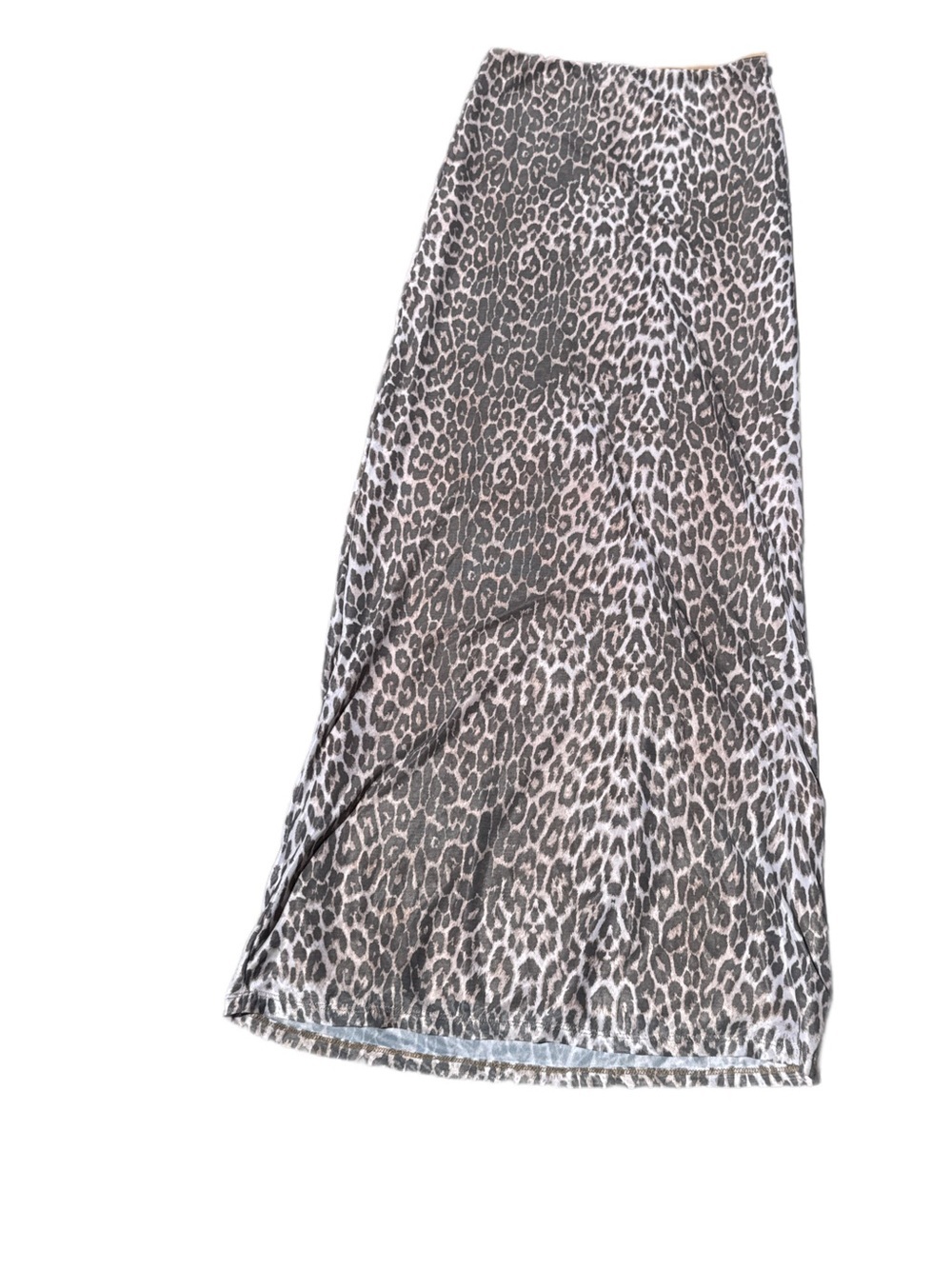 White Fox Boutique Sunset Girl Maxi Skirt XS Leopard NWT